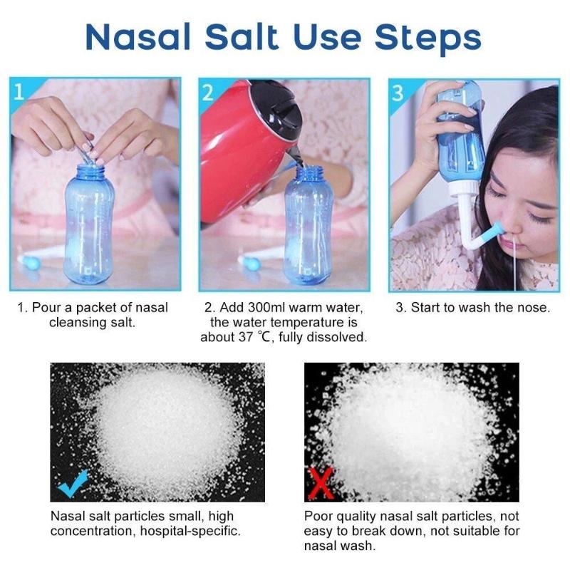 【WA】Nasal Irrigator Rinse Bott - огляд і ціна Neti Pot Nasal Rinse