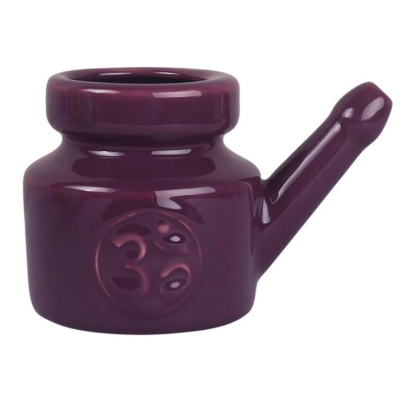 【STOCK】350Ml Ceramic Neti Pot  - огляд і ціна Neti Pot Nasal Rinse