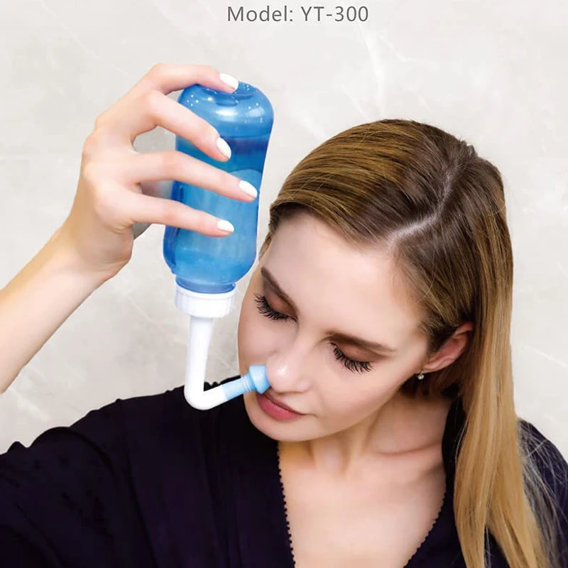 300ML Nose Wash Cleaner Nasal  - огляд і ціна Neti Pot Nasal Rinse