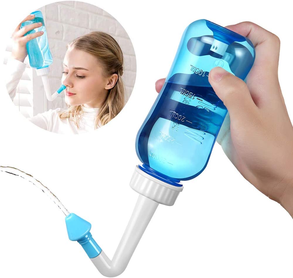 Nose Wash Cleaner Bottle 300ml - огляд і ціна Neti Pot Nasal Rinse