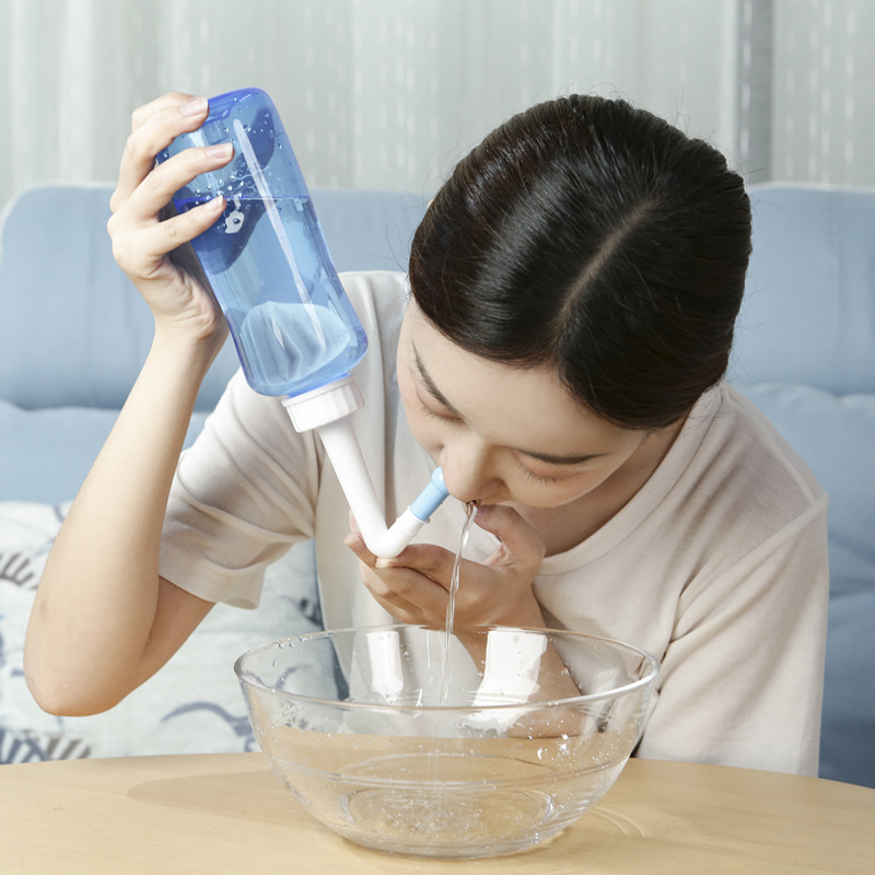 Nose Wash Cleaner Bottle 300ml - огляд і ціна Neti Pot Nasal Rinse