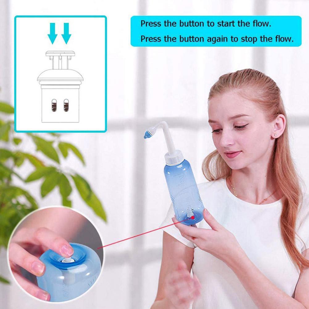 300 Nose Wash Cleaner Nasal Ir - огляд і ціна Neti Pot Nasal Rinse
