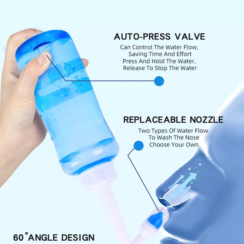 300 Nose Wash Cleaner Nasal Ir - огляд і ціна Neti Pot Nasal Rinse