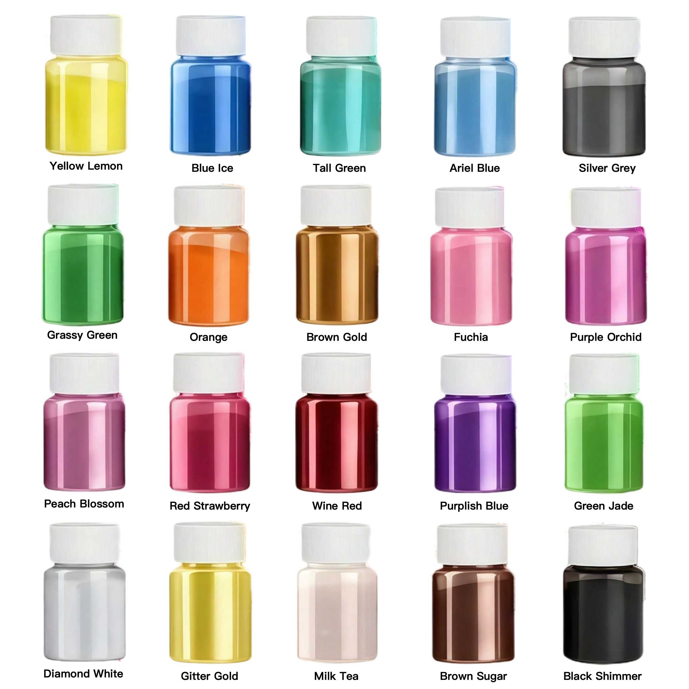 20 Colors 20ml Pack Epoxy Resi - огляд і ціна Bath Salts Magnesium